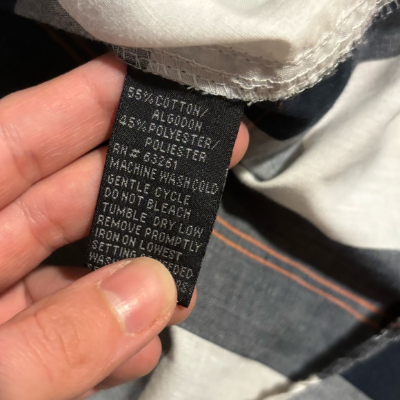 Men’s Straight Faded Shirt - Picture 6 of 6